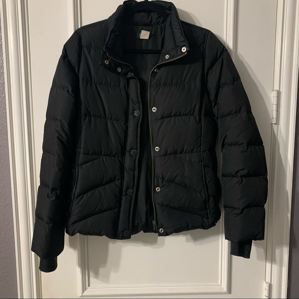 J.Crew down puffer jacket